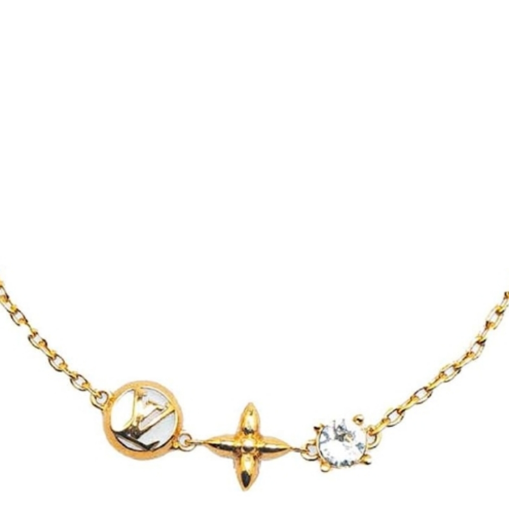 Louis Vuitton Petit Louis Bracelet Never Worn Yellow, Gold plated/ Never Worn - Picture 4 of 7